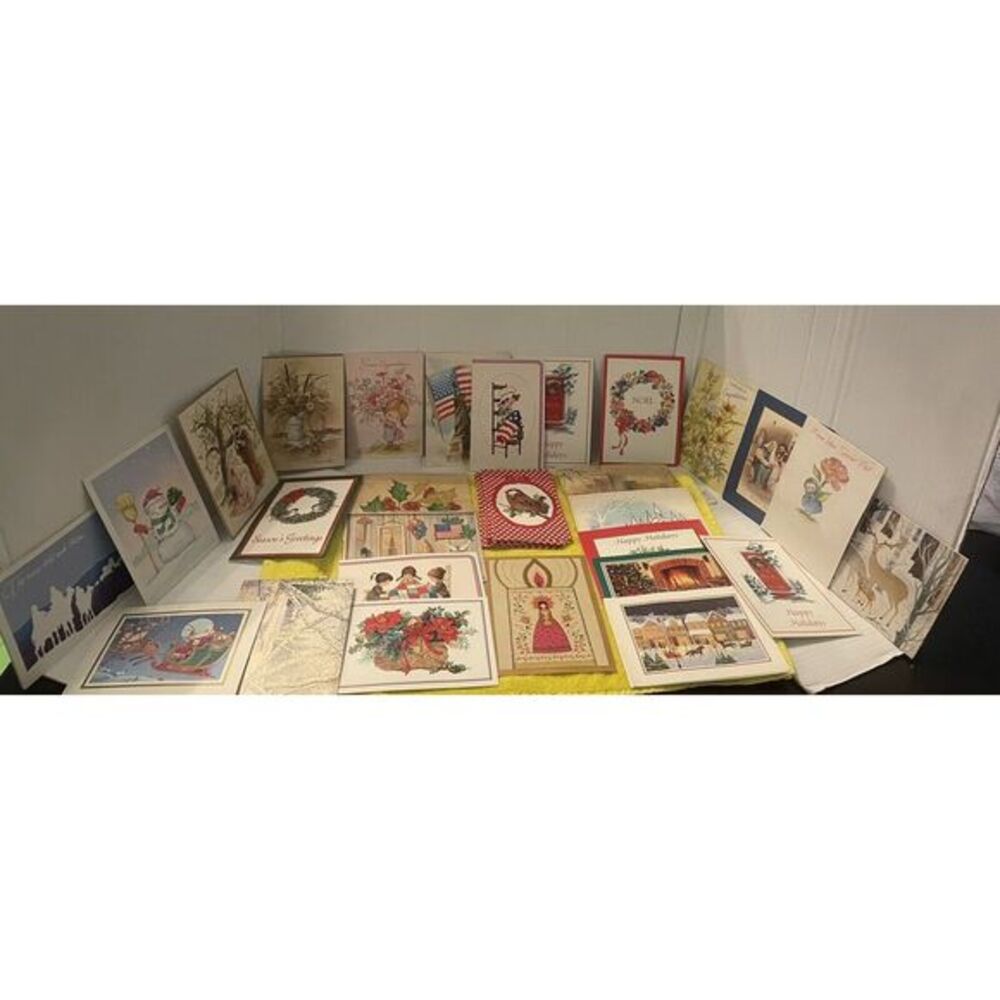 vintage greeting cards lot unused Various Holidays, Some Have Several Duplicates
